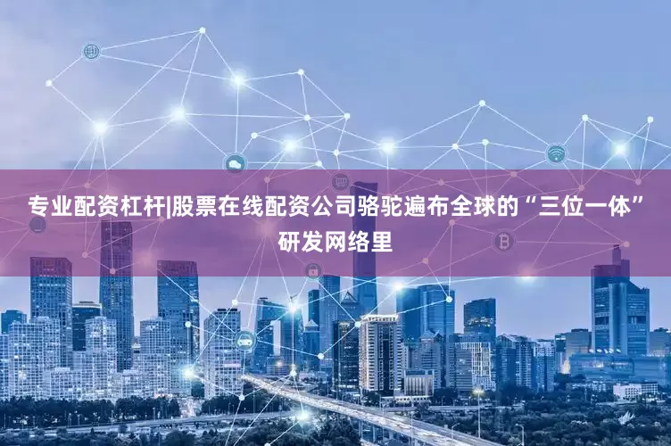 专业配资杠杆|股票在线配资公司骆驼遍布全球的“三位一体”研发网络里